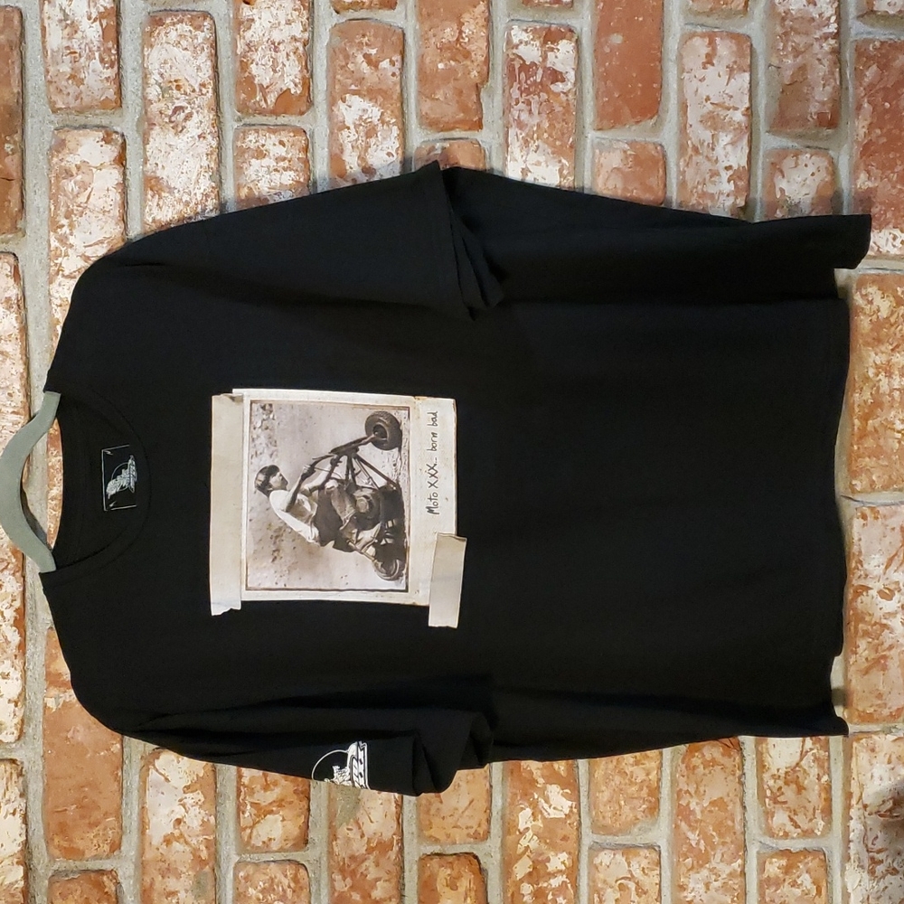 Men's Moto XXX Born Bad Short Sleeve Shirt